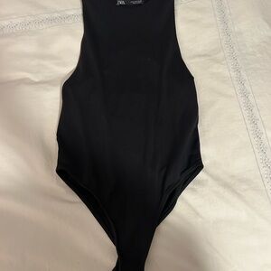 Zara Classic Black Bodysuit